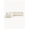Westwing Collection Divano angolare componibile 4 posti in teddy Sofia
