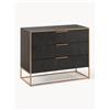 Westwing Collection Cassettiera in legno di mango Harry