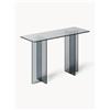 Westwing Collection Consolle in vetro Anouk -