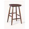Westwing Collection Sgabello alto in legno di mango Nino