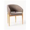 Westwing Collection Sedia con braccioli Nemo