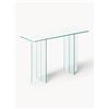 Westwing Collection Consolle in vetro Anouk -