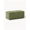 Westwing Collection Poggiapiedi in velluto a coste Melva, larg. 99 x prof. 42 cm -