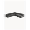 Westwing Collection Divano angolare XL Melva - Antracite