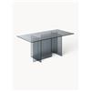Westwing Collection Tavolo in vetro Anouk, 180 x 90 cm