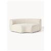 Westwing Collection Modulo angolare curvo in teddy Sofia