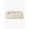 Westwing Collection Divano componibile 2 posti in teddy Sofia