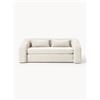 Westwing Collection Divano letto 2 posti in teddy-bouclé Eliot