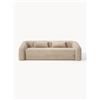 Westwing Collection Divano letto 3 posti in teddy-bouclé Eliot