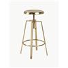 AC Design Sgabello da bar girevole in metallo regolabile in altezza Goose