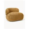Westwing Collection Poltrona lounge in teddy bouclé Alba