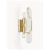 Westwing Collection Applique effetto marmo Galene - Oro