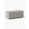 Westwing Collection Poggiapiedi in velluto a coste Melva, larg. 99 x prof. 42 cm -