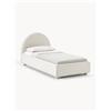 Westwing Collection Letto singolo in teddy con contenitore Ebba