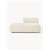 Westwing Collection Chaise longue componibile in teddy Sofia