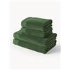 Westwing Collection Set di asciugamani in cotone organico Premium, varie misure