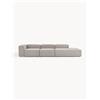 Westwing Collection Chaise lounge componibile XL in bouclé Lennon