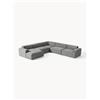 Westwing Collection Divano angolare XL Melva - Grigio