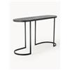 Bloomingville Consolle in metallo con piano in legno Carter