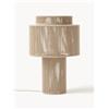 Westwing Collection Lampada da tavolo con fili di lino Lace
