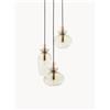 Westwing Collection Lampada a sospensione in vetro colorato Nyra