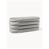 Westwing Collection Panca imbottita in velluto con vano contenitore Alto