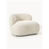 Westwing Collection Poltrona lounge in teddy bouclé Alba