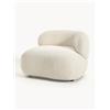 Westwing Collection Poltrona lounge in teddy bouclé Alba