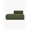 Westwing Collection Chaise longue componibile in bouclé Sofia