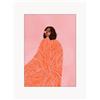Poster and Frame Poster The Woman With the Swirls -