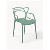 Kartell Sedie con braccioli Masters 2 pz