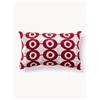 Les Ottomans Copricuscino in velluto di seta con motivo astratto Velvety -