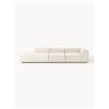 Westwing Collection Chaise lounge XL componibile in misto lino Lennon