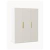 Westwing Collection Armadio componibile ad ante a battente Simone, larg. 150 cm, diverse varianti - Beige