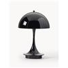 Louis Poulsen Lampada da tavolo portatile a LED con luce regolabile Panthella, alt. 24 cm, design Verner Panton
