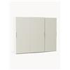 Westwing Collection Armadio componibile ad ante scorrevoli Simone, larg. 300 cm, diverse varianti - Beige