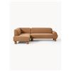 Westwing Collection Divano angolare in bouclé Lilo -