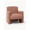 Westwing Collection Poltrona lounge in bouclé Aven