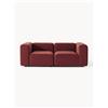 Westwing Collection Divano componibile 3 posti in velluto Lena