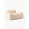 Westwing Collection Poltrona lounge in bouclé Wolke