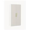 Westwing Collection Armadio componibile ad ante a battente Simone, larg. 100 cm, diverse varianti - Beige