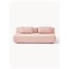 Westwing Collection Divano letto 3 posti in teddy Caterpillar