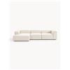 Westwing Collection Divano angolare componibile 4 posti in misto lino Lennon