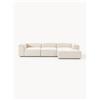 Westwing Collection Divano angolare componibile 4 posti in misto lino Lennon
