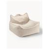 Wigiwama Pouf a sacco per bambini in teddy Sugar