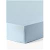 Westwing Collection Lenzuolo con angoli topper in cotone percalle Elsie