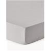 Westwing Collection Lenzuolo con angoli topper in lino lavato Airy