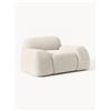 Westwing Collection Poltrona lounge in bouclé Wolke