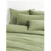 Westwing Collection Copripiumino in lino lavato Airy - Verde