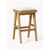 Westwing Collection Sgabello da bar con imbottitura Sissi